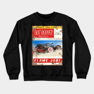 HOT RODDER MAGAZINE : Flame Job Crewneck Sweatshirt